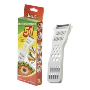 Descascador Ralador Fatiador Manual Espaguete Legumes 5 Em 1