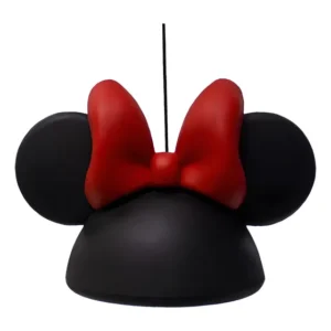 Luminária Pendente Minnie Preto Usare 1xE27 15W Quarto Polietileno Teto