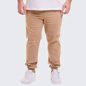 Calça Jogger Sarja Colorida Jeans Masculina Plus Size G1g2g3