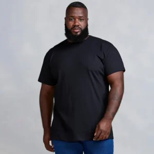 Camiseta Básica Masculina Plus Size