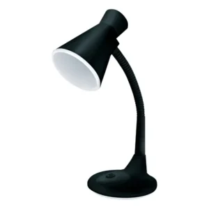 Luminária De Mesa Tlm 03 E27 + 1 Lâmpada Led 9w Taschibra Cor da estrutura Preto