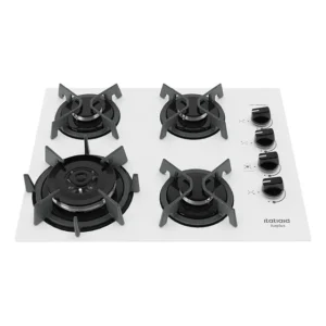 Cooktop 4 Bocas A Gás Itatiaia Itaplus Branco Bivolt