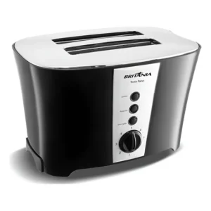 Torradeira Britânia Tosta Pane 3 Em 1 Preta 127v 127v
