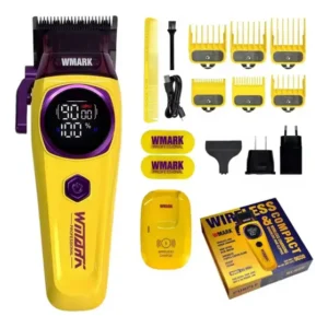 Maquina De Corte Wmark Ng 8004 Amarelo Profissional 9000 Rpm