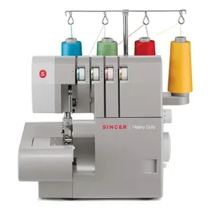 Máquina de costura overlock Singer Heavy Duty 14HD854 portátil - cinza
