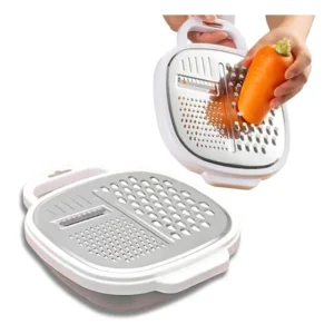 Ralador 3 Em 1 Com Pote Recipiente Tampa Cozinha Mimo Style