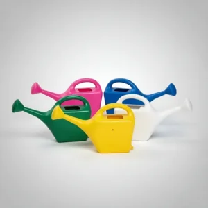 Kit 5u Regador Plástico 1 L Pequeno Chuveiro Plantas Jardim Variadas
