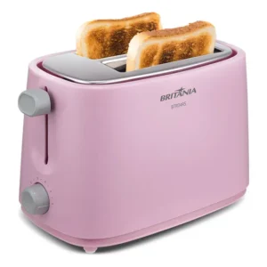 Torradeira Britânia 6 Níveis De Tostagem 750w Rosa 220v Rosa 220v