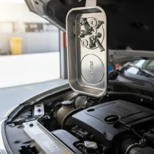 Porta Ferramenta Imã Segura Parafuso Porca Ideal Mecanica Cinza