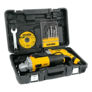 Kit Esmerilhadeira 4.1/2 - Furadeira 1/2 127v Efv751- Vonder