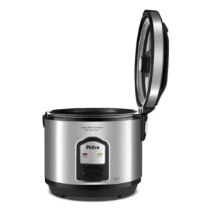 Panela De Arroz Ph5p 5 Xícaras Visor Glass Inox Philco 220v Inox 220v 60 Hz