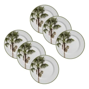 Conjunto de Pratos Rasos Malibu Alleanza