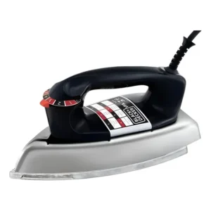 Ferro De Passar A Seco Black+decker Vfa1110 7 Níveis 110v Preto/prateado 127v