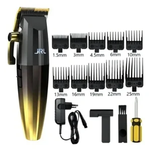 Cortador de Cabelo JRL Profissional FF 2020C Gold Sem Fio Com Tela Digital