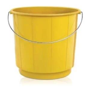 Arqplast Balde plásticas redondas alça de ferro 10 litros multiuso