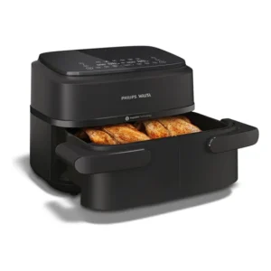 Fritadeira Airfryer Philips Walita Duplo Cesto 127v Na150/00 Preto 127v