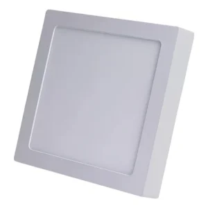 Painel Plafon 18w Led Quadrado Teto Sobrepor Branco Quente