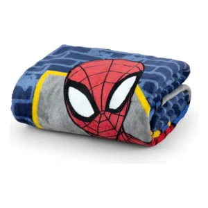 Manta Cobertor Minnie Princesa Mickey Solteiro Antialérgica Cor Spider Man Wall