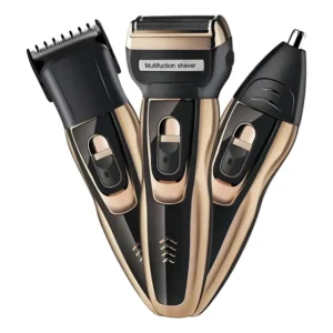 Máquina de Cortar Cabelo Daling Acabamento Recarregável 3 em 1
