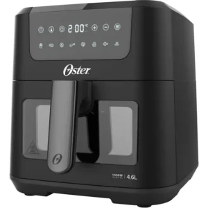Fritadeira Digital Clear Oster 4,6l Visor Transparente Cor Preto