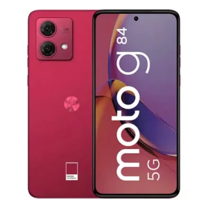 Smartphone Motorola Moto g84 5G - 256GB 16GB (8GB RAM+8GB Ram Boost) 50MP Ultra-Pixel AI Camera Tela pOLED NFC - Viva Magenta