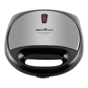 Grill E Sanduicheira Crome Inox 750w Britânia
