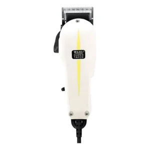 Máquina Cortar Cabelo Wahl Super Taper Profissional Cor Branco