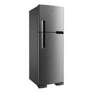 Geladeira Brastemp Frost Free Duplex BRM44HK 375 Litros Com Comparti Cor Inox