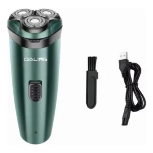 Máquina Cortador De Barba Aparador Dl-9201 Cor Verde
