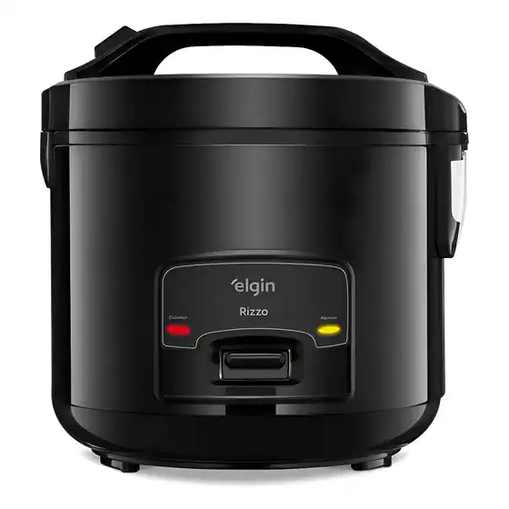 Panela Elétrica De Arroz Elgin 5 Xícaras 400w Preta - 220v Preto 220v 60hz