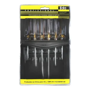 Jogo Chave Fenda E Philips Profissional 6 Peças Eda