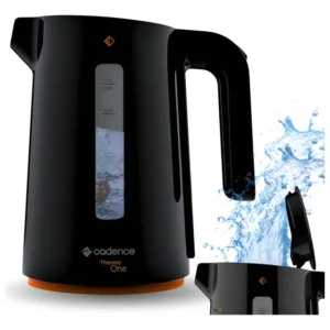 Chaleira Jarra Elétrica Cadence Thermo One 1,7l Preta Grande Preta 220v