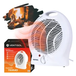 Aquecedor De Ar Super Potente Quarto Sala Ideal Frio Intenso Branco 220v