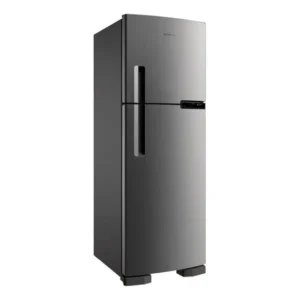 Refrigerador Brastemp Frost Free 375l 2 Portas Evox 127v Inox 110v
