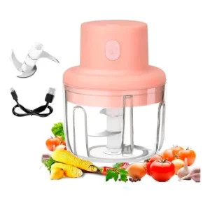 Processador Alimentos Mini Elétrico Prático E Rápido 250ml