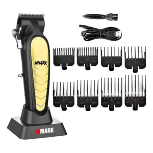 Cortador de Cabelo Wmark NG 138 Sem Fio Lâminas Aço Autovolt