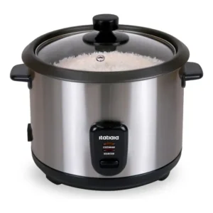 Panela De Arroz Elétrica Midi Itatiaia 1,5l Prata/preto 127v Preto 220v