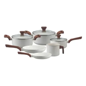 Conjunto Jogo 6 Panelas Pratic Cook Marmol Indução Mimo