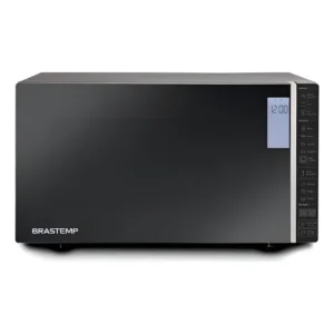 Micro-ondas Brastemp Espelhado Com Grill 32l Inox Bmg45a 220