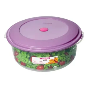 Pote Redondo Plastico Sanremo Grande 4,450ml Cor Sortidos