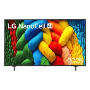 Smart TV 4K 50" LG NanoCell 50NANOA Processador α7 AI Ger8 4K Super Upscaling Google Cast Alexa Integrado Controle AI Smart Magic WebOS 25