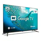 Smart Tv Philips 50 4k Google Tv Comando De Voz - Imagem 4