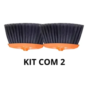 Kit Com 2 Vassouras Sem Cabo Condor Multiuso Interna Externa