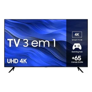 Smart Tv 50'' 4k Uhd 50cu7700 2023 Preta Samsung