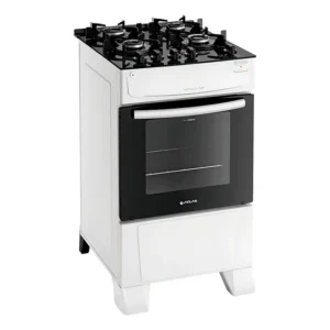 Fogão 4 Bocas Atlas Mônaco Top Glass Acendimento Automático Cor Branco