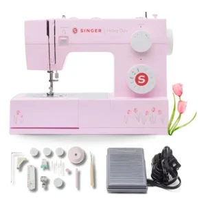Maquina Costura Hd4411 Tulip Cor Rosa-claro