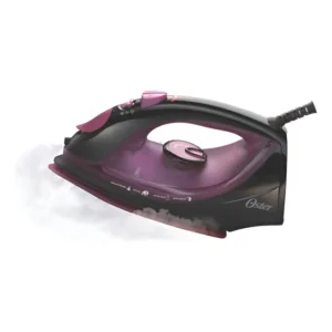 Ferro De Passar Roupa Elétrico A Vapor Oster Preto Roxo 127v Preto/roxo 127v