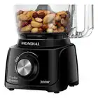 Mini Processador Mondial Turbo Pratic Mp-16-b Preto 220v Preto/prata 220v - Imagem 5