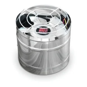 Exaustor Mared Inox De Alta Vazão Industrial 20cm P/ Coifa