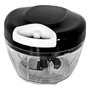 Mini Processador Alimentos Cortador Manual Cebola Alho 500ml